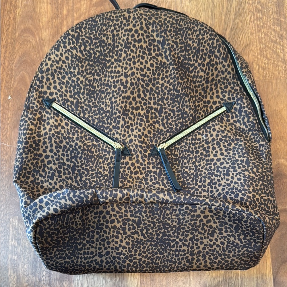 Leopard Print Backpack